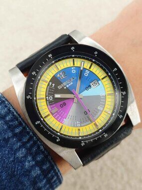 Diesel Only The Brave DZ-1258 Quartz Oversized 47mm Men's Watch